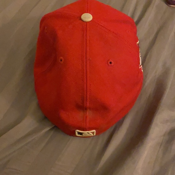 Cleveland Indians fitted hat size 8 - Picture 3 of 3